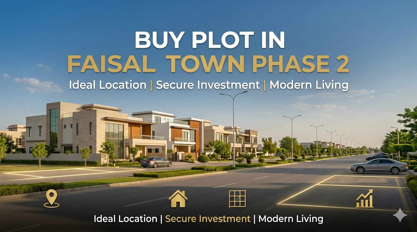 Buy Plot in Faisal Town Phase 2