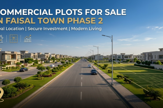 Commercial Plots for Sale in Faisal Town Phase 2 – Prime Business Investment Near Islamabad