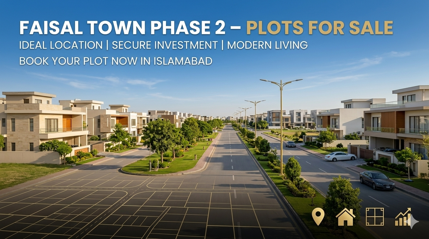 Book Plot in Faisal Town Phase 2 Islamabad