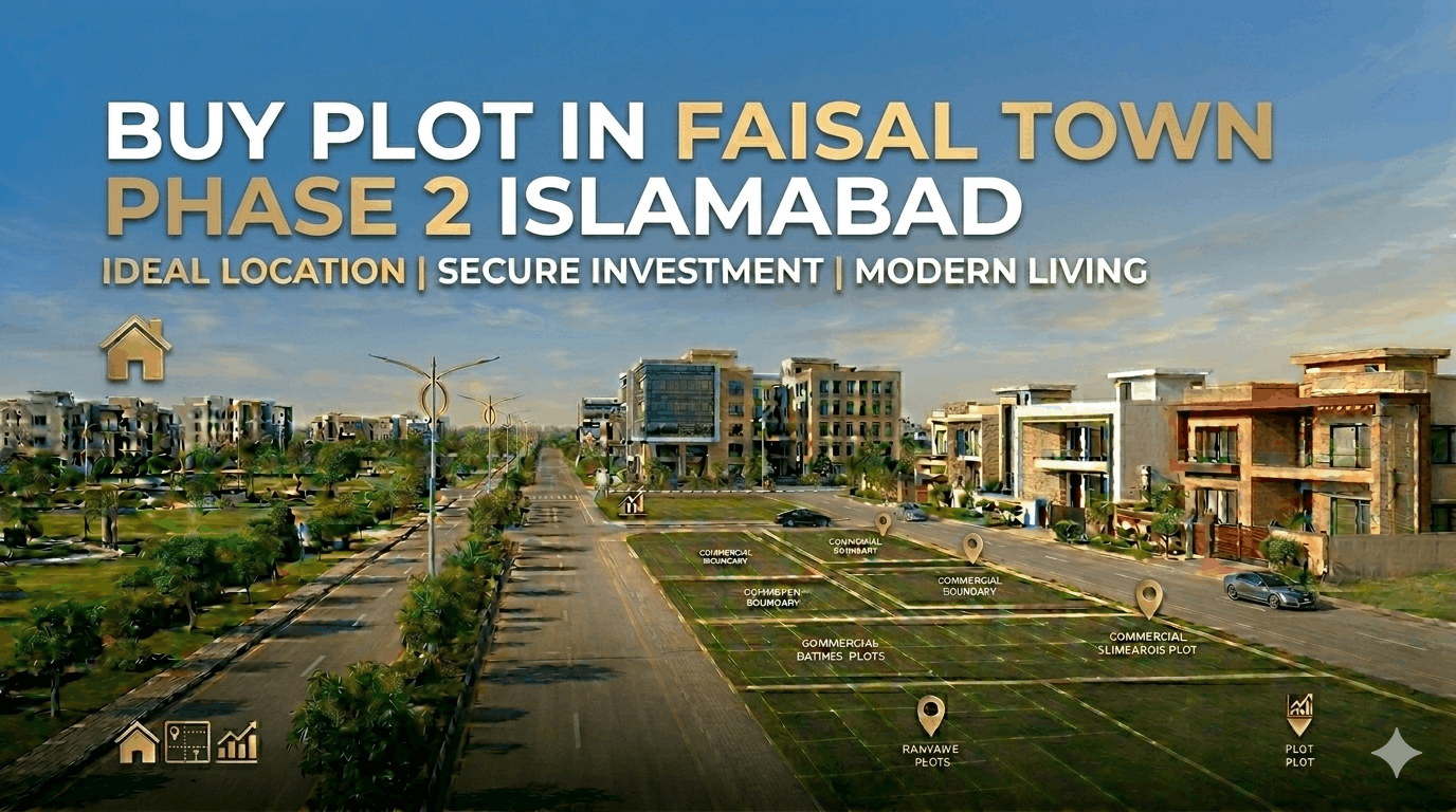 Buy Plot in Faisal Town Phase 2 Islamabad