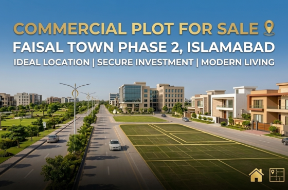 Faisal Town Phase 2 Commercial Plot for Sale