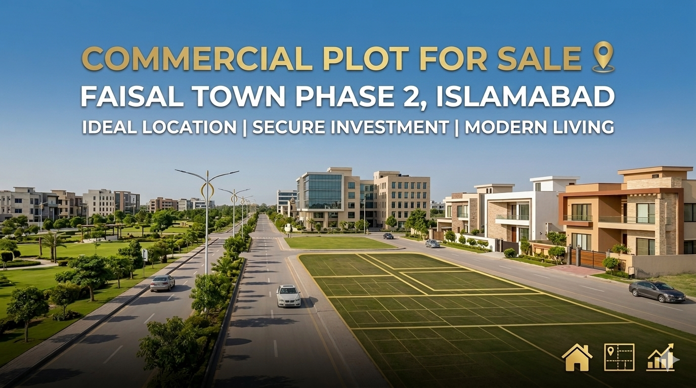Faisal Town Phase 2 Commercial Plot for Sale