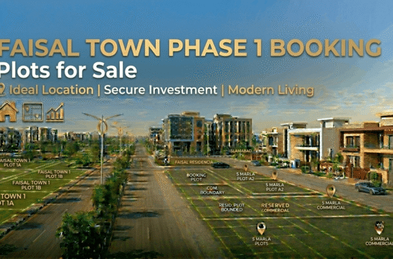 Faisal Town Phase 1 Booking – Your Dream Plot Awaits in Islamabad