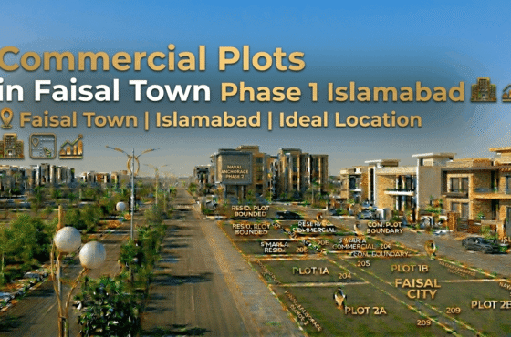 Commercial Plots in Faisal Town Phase 1 Islamabad – Complete Investment & Location Guide 2026
