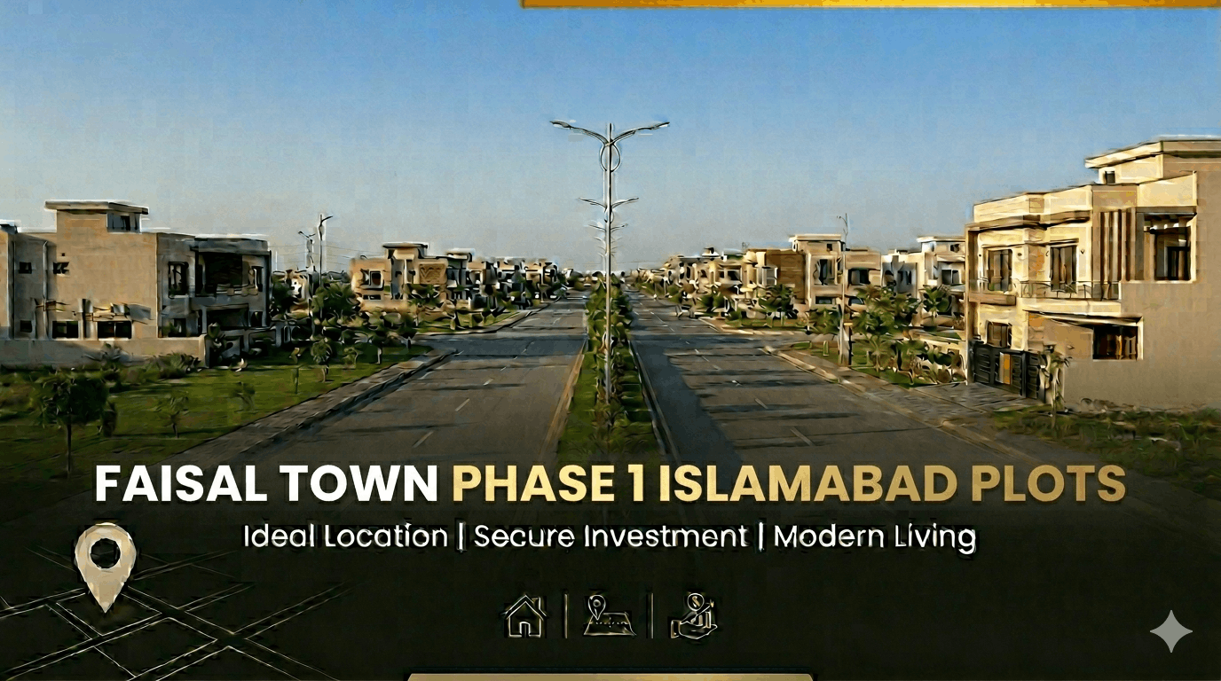 Faisal Town Phase 1 Islamabad Plots